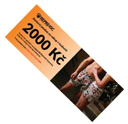 Online dárkové poukazy - Virtuální Dárkový poukaz DOCKET 2000 - R1S-DCK-022000 - 2000