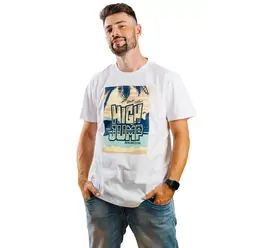 Oficiální kolekce HIGH JUMP trika - Pánské tričko s krátkým rukávem RPSNT High Jump HAWAII - R2M-TSS-1602S - S