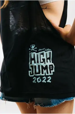 Oficiální kolekce HIGH JUMP trika - Dámské tílko REPRESENT High Jump HAWAII - R2W-TOP-0701S - S