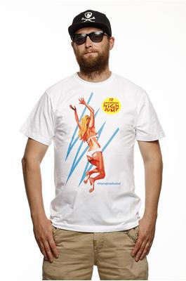 Oficiální kolekce HIGH JUMP trika - Pánské tričko s krátkým rukávem RPSNT High Jump Cliff diver - R6M-TSS-7002M - M