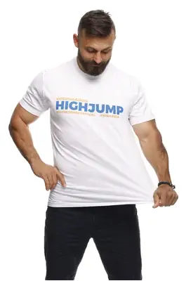 Oficiální kolekce HIGH JUMP trika - Pánské tričko s krátkým rukávem RPSNT High Jump #WEARE18 - R7M-TSS-1502L - L