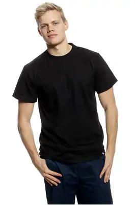 Pánská trička - Pánské tričko s krátkým rukávem RPSNT SOLID BLACK - R8M-TSS-4301M - M