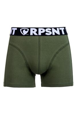 Pánské boxerky SPORT - Pánské boxerky s vytkávanou gumou REPRESENT SPORT GREEN - R3M-BOX-0405S - S
