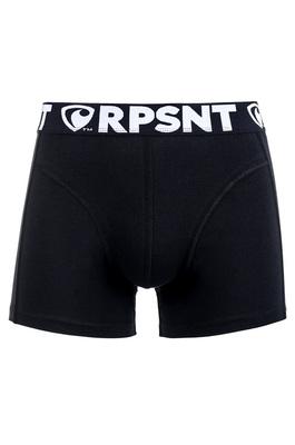 Pánské boxerky SPORT - Pánské boxerky s vytkávanou gumou REPRESENT SPORT BLACK - R3M-BOX-0403S - S