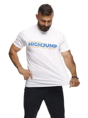 Oficiální kolekce HIGH JUMP trika - Pánské tričko s krátkým rukávem RPSNT High Jump #WEARE18 - R7M-TSS-1502S - S
