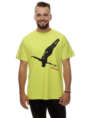Oficiální kolekce HIGH JUMP trika - Pánské tričko s krátkým rukávem REPRESENT High Jump WATER AIR - R8M-TSS-3105S - S