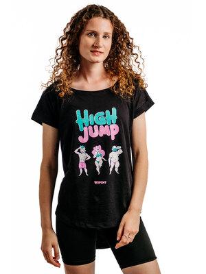 Oficiální kolekce HIGH JUMP trika - Dámské tričko s krátkým rukávem RPSNT High Jump FELLAZ - R3W-TSS-1301S - S