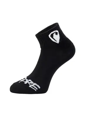 Ponožky krátké - Krátké ponožky REPRE4SC SHORT BLACK - R3A-SOC-020137 - S