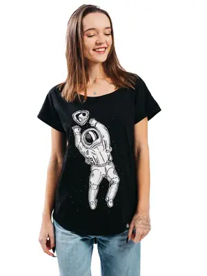 Dámská trička - Dámské tričko s krátkým rukávem REPRE4SC SPACE GAMES - R3W-TSS-1401XS - XS