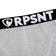 Pánské boxerky SPORT - Pánské boxerky s vytkávanou gumou RPSNT SPORT GREY - R3M-BOX-0404S - S